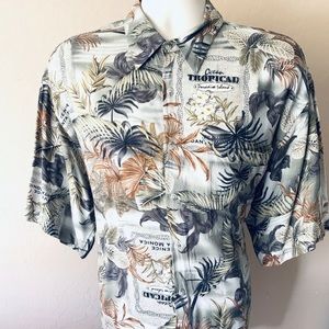 Campia Moda XL 100% Hawaiian Casual Shirt